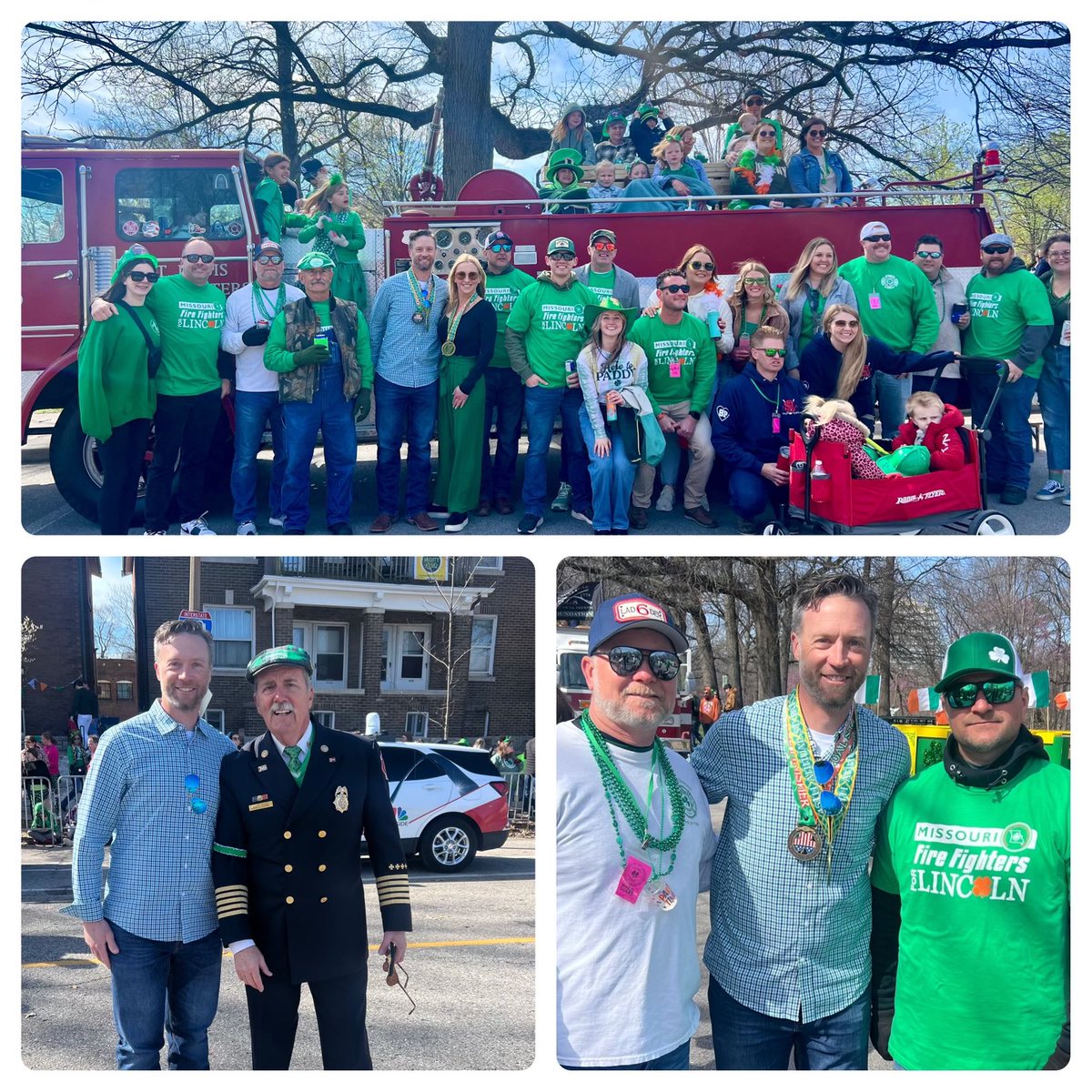 Great to join my friends from @MSCFF_MO in Dogtown for today’s parade. I will always have their back!