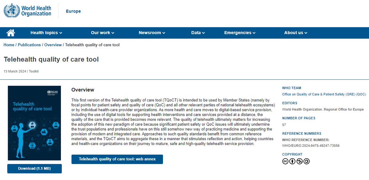 BHTYJournal's tweet photo. BHTY sister journal cited in @WHO assessment tool!
Congrats lead author &amp; #THMT founding editor Bryan T. Arkwright, MHA. #DiGiTALhealth #TELEhealth @THMToday https://t.co/YyabfrxQbs