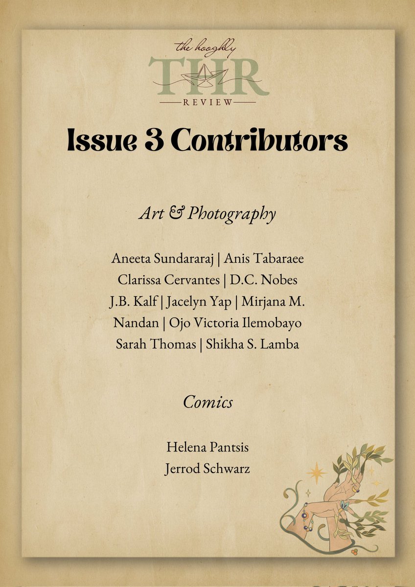 The Hooghly Review tweet media