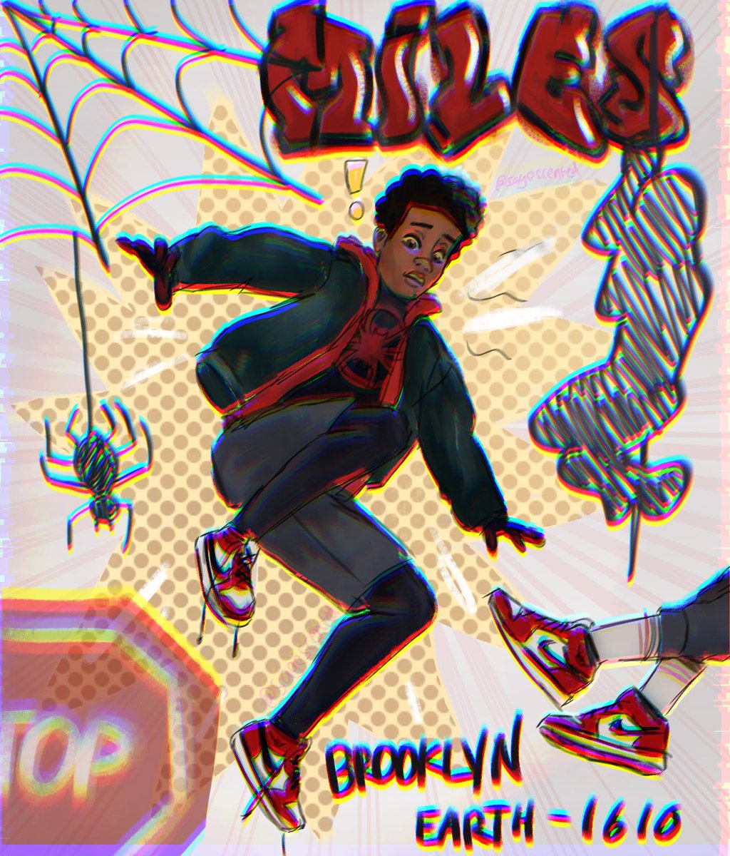 yuh get it ig 

 #Spiderman #SpiderVerse #spiderverseart #MilesMoralesFanart #MilesMorales