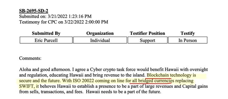 Further expansion of Gary Gensler’s conversation on a BRIDGE needed for interoperability between currencies and DLTs

And DHS citing XRP as a BRIDGE currency + “ISO 20022 coming online for all BRIDGED CURRENCIES replacing SWIFT” 

Deep connections. They know. 😶‍🌫️