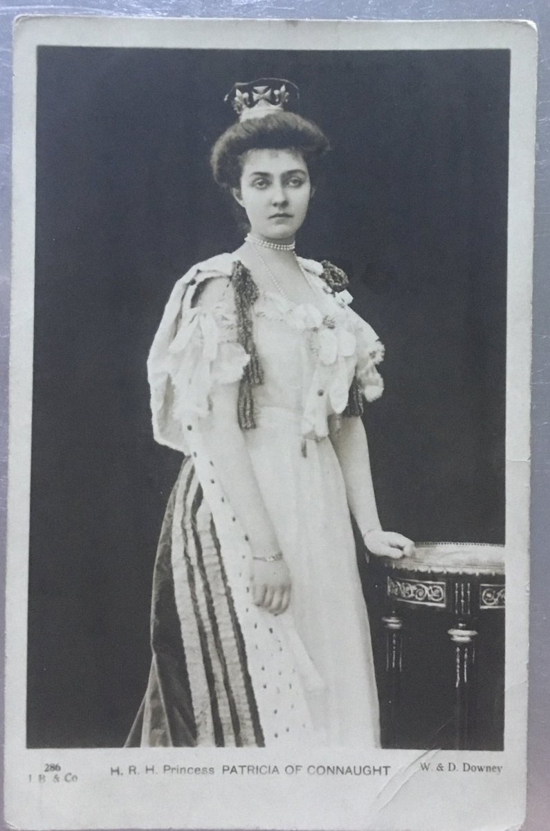 Born on 17th March 1886, Princess Patricia of of Connaught, later Lady Patricia Ramsay, granddaughter of Queen Victoria.