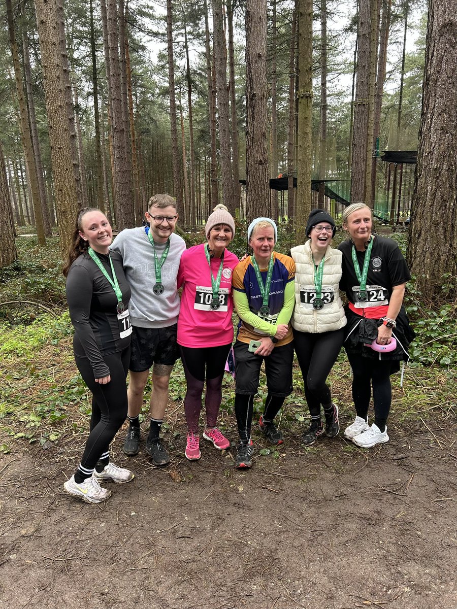 Sherwood Pines 10k smashed this morning by our boxing gyms running club 🥊