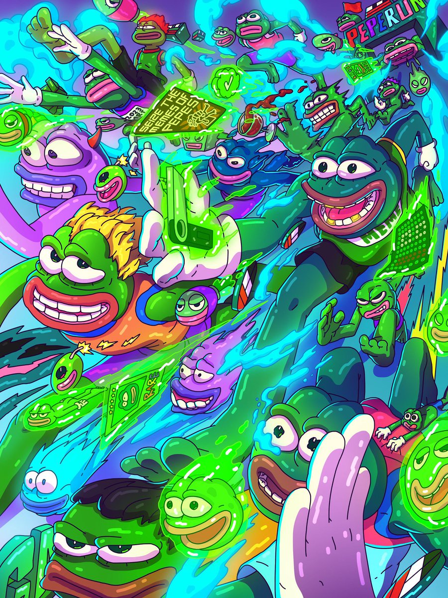 Late gm☕️🌋

We still running🐸🏃🏻🏃🏻‍♀️💨
Memes are the history!