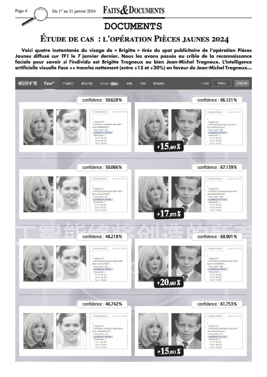 faitsetdocs's tweet image. ▶️ Oui @RealCandaceO ! Et c’est confirmé par Face++ (@faceplusplus), la solution de reconnaissance faciale utilisée par le gouvernement de la République populaire de Chine, présentée par le @wef comme le leader mondial du secteur !