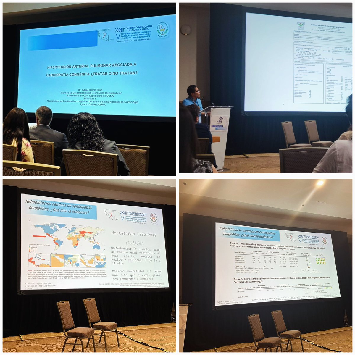 Congreso nacional de cardiología 2024. Bloque de hipertensión pulmonar. La HAP asociada a CCA es cada vez más frecuente y se presenta en fases muy avanzadas de la cardiopatía congénita @JohnJairoArauj1 @stephy2611 @SOME_IC @Bravo__MD @milagros_miriam @smexcardiologia @SIAC_cardio