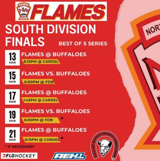 GAME DAY!
Game 3 - <a href="/AEHL_HA/">Alberta Elite Hockey League</a> South Div. Final
1:45 at Cardel