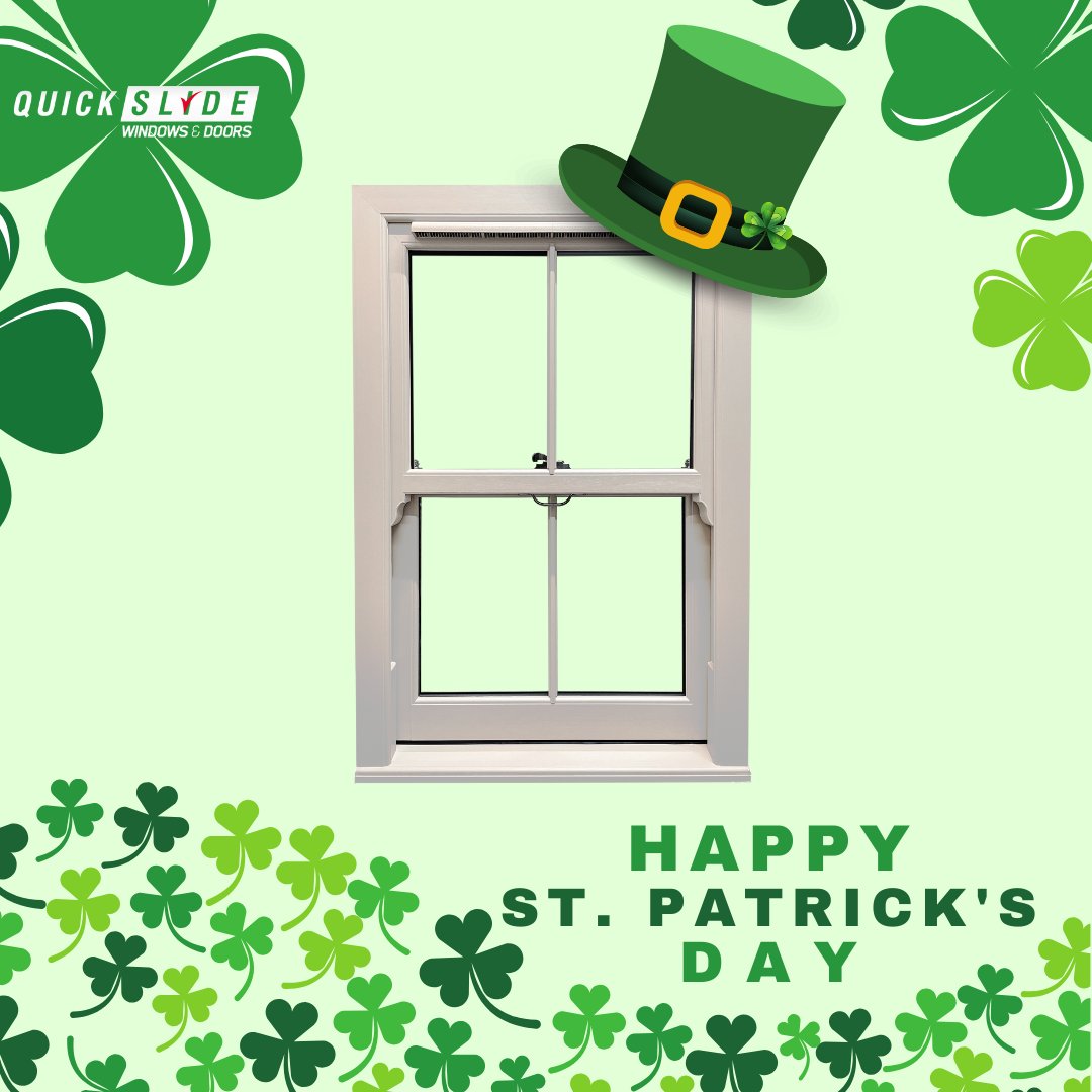 May your day be filled with luck, laughter, and plenty of green! Happy St. Patrick's Day from all of us here at Quickslide 🍀💚 #StPatricksDay #LuckOfTheIrish