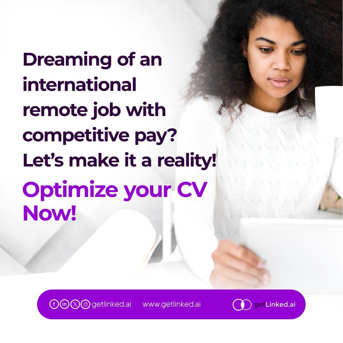 Are you ready to give yourself the best chance of getting hired? Getlinked.ai’s CV review service is available for just 6000 naira. Say yes to career success and increased job prospects! Click 👇 resume.getlinked.ai/dashboard/cv to upgrade your CV.