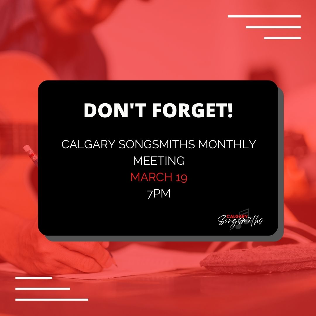 YYCSongsmiths's tweet image. MARK YOUR CALENDAR MARCH 19!⁠
⁠
Don't miss our March session with @emilyvtriggs award winning singer/songwriter!⁠
⁠
Open mic to follow at 730 pm!⁠
⁠
#calgarysongwriter #yycsongwriter #abmusic #countrymusicab #albertamusic #calgarymusicians