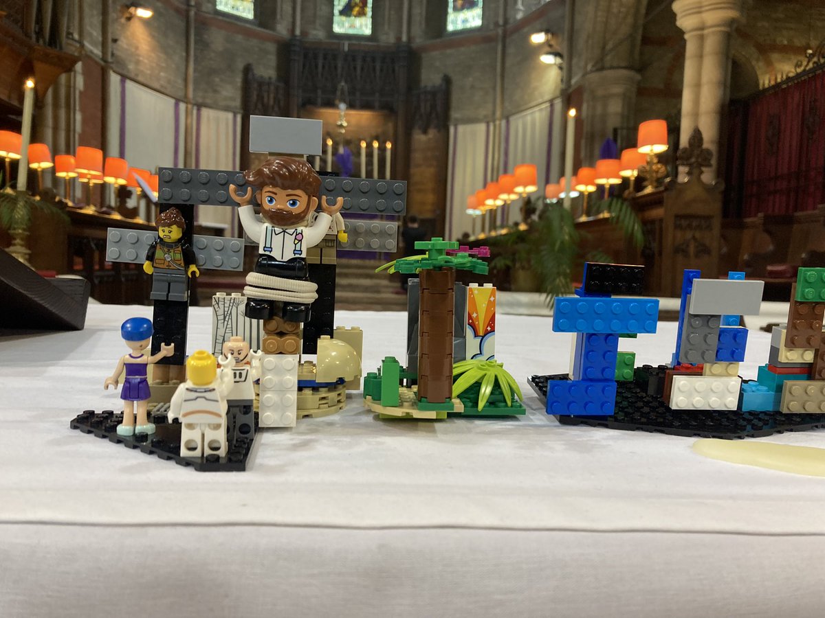 And in the garden secretly, and on the cross on high… A blessed Passion Sunday to all, courtesy of our children’s church. 🥀