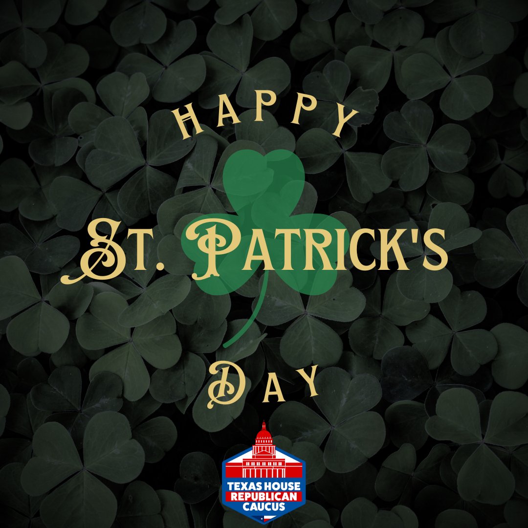 Have a lucky day on this St. Patrick's Day ☘️
