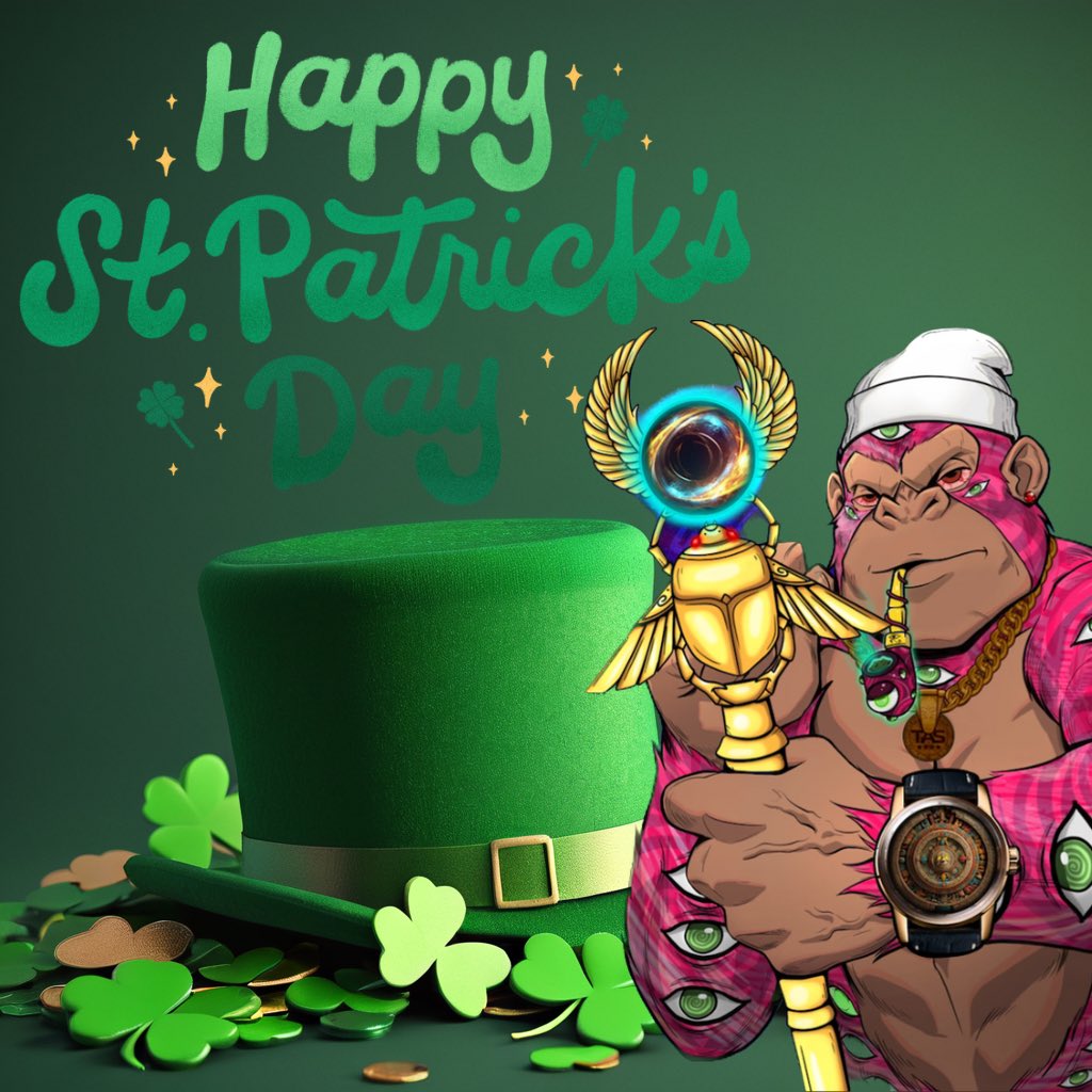 Good morning Time Travelers ⌚️ Today we wish everyone a happy and safe #SaintPatricksDay May your Guiness be strong, your luck be Irish, and your day be filled with more green than a leprechaun's wardrobe! 🍀