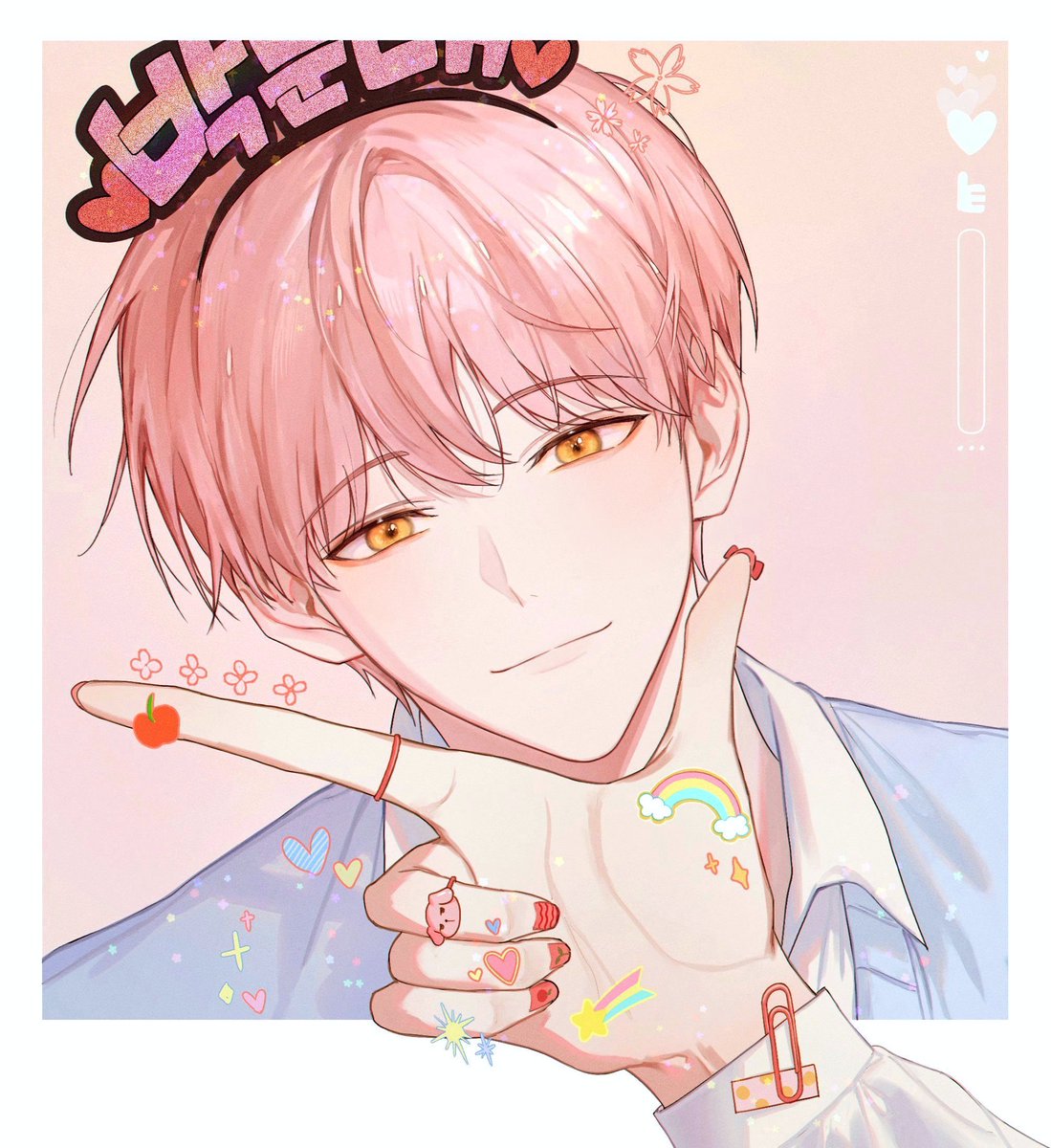 0yo_on0's tweet photo. [20xx 년 xx월 xx일]
테스타 팬싸인회

👤 손 갖다댔는데 문대가 2초 생각하더니 얼굴 올려줬어😭 https://t.co/Ktl09nPDsP