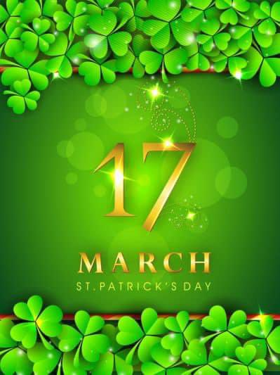 March the 17th is St Patrick’s Day. Have a Happy one