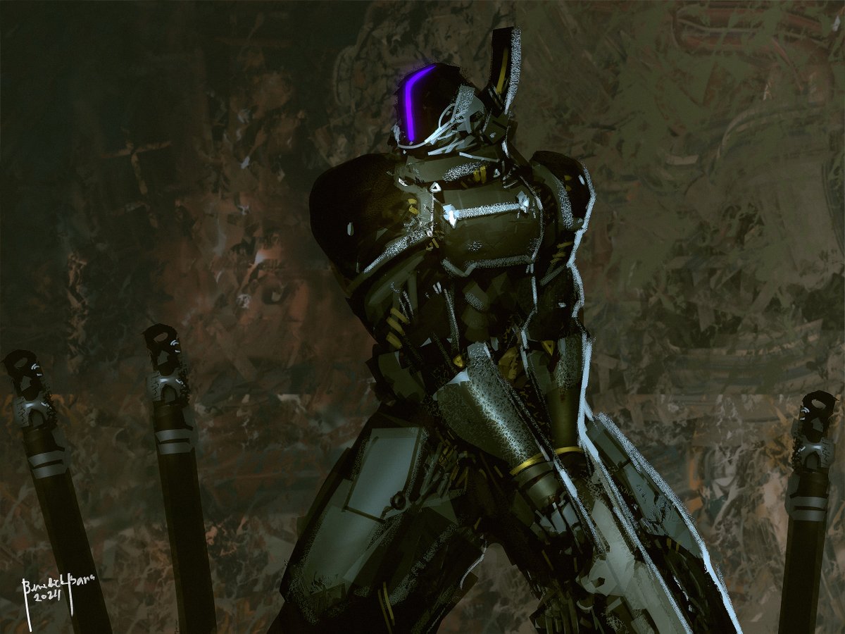 Darkfall Hunter with variant
#conceptart #illustration #Concept #digitalpainting #cyber #scifiart #wacom #photoshop #characterdesign