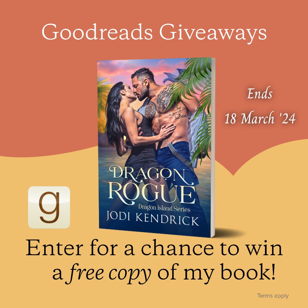 This #GoodReads #giveaway ends tomorrow March 18th! goodreads.com/giveaway/show/… #newbook #pnr #romancebooks #paranormalromance #dragonshifters