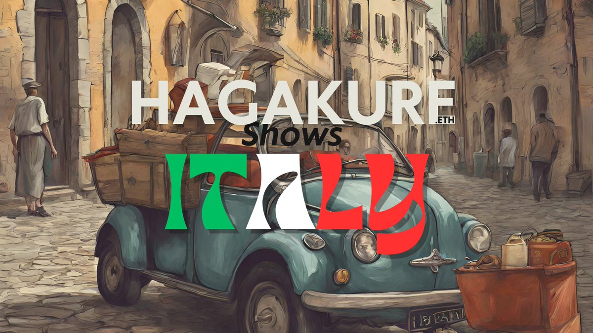 3 typical Italian dishes that IMO you should try 

(excluding pizza and pasta, yes, you already know those, I know about your nonna preparing hand-made tagliolini...)

Welcome to: Hagakure.eth shows Italy 🇮🇹🫡 

👇