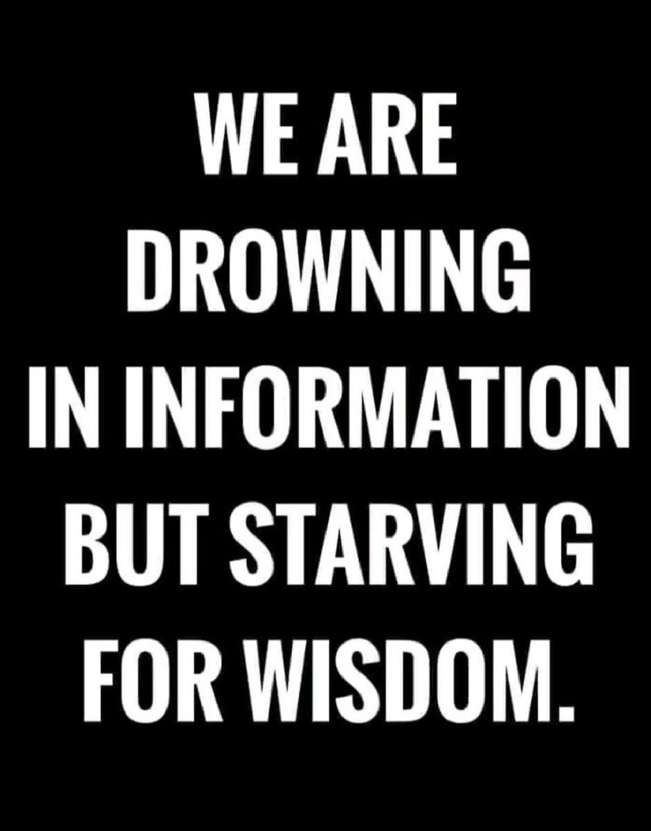 We Are Drowning In Information But Starving For Wisdom. 

#conversationsforchange #xforcreators #fisheyebox #pinakilaskar