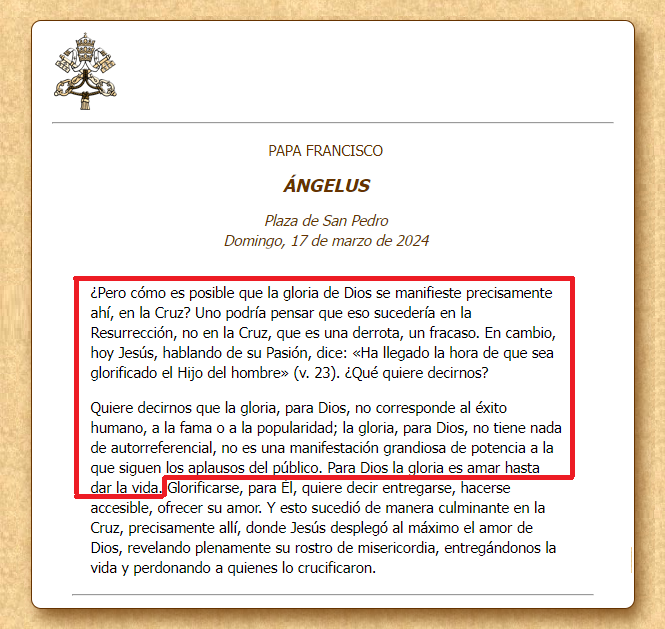 rsnunez's tweet photo. Lo que la "gloria de Dios" implica para @pontifex Francisco...
Lo que los #yunques, opusdeinos, regnumchristis, sodalicios, TFPs y demás variedades de la derecha católica borracha con Fátima ni entienden ni aceptan... Él no pide teocracias...
https://t.co/hDD3aiSanE https://t.co/lZngikckPs
