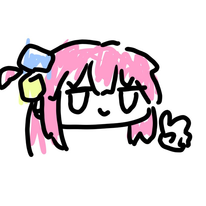 「Vの字口 ピンク髪」のTwitter画像/イラスト(新着)