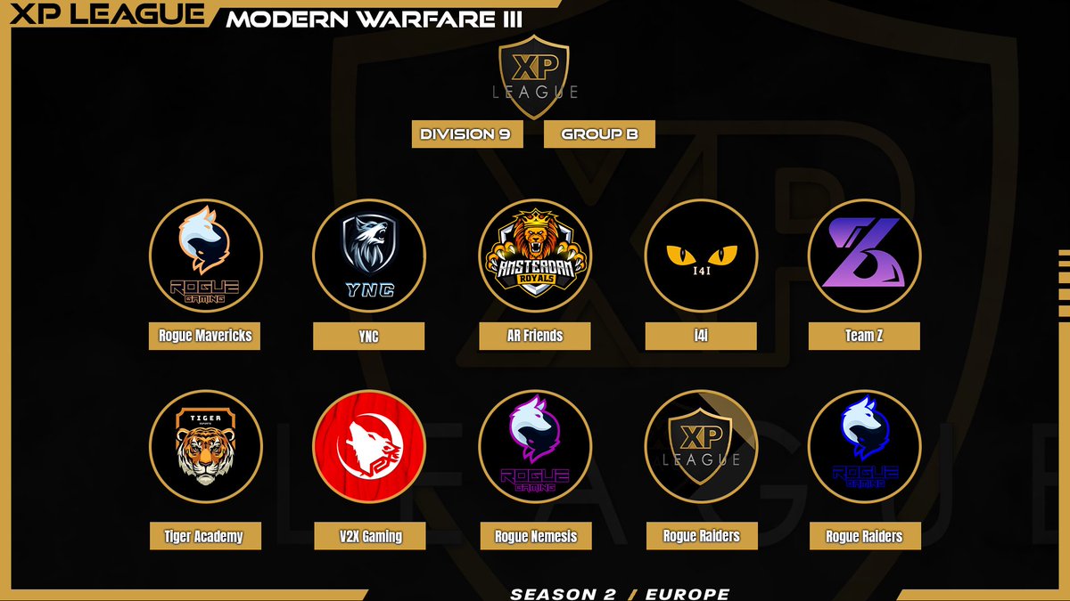 AEL - Amateur Esports League (@ameleague) on Twitter photo @EmergeGamingOrg @Vendetta_GGs @_ExCiteGaming <a href="/_TeamZR/">Zero Remorse Esports๐ฉธ</a> <a href="/Sznesportscod/">SzNEsports</a> <a href="/TeamZero2One/">Zero2One</a> Division 9 @EmergeGamingOrg @Vendetta_GGs @_ExCiteGaming <a href="/_TeamZR/">Zero Remorse Esports๐ฉธ</a> <a href="/Sznesportscod/">SzNEsports</a> <a href="/TeamZero2One/">Zero2One</a> Division 9