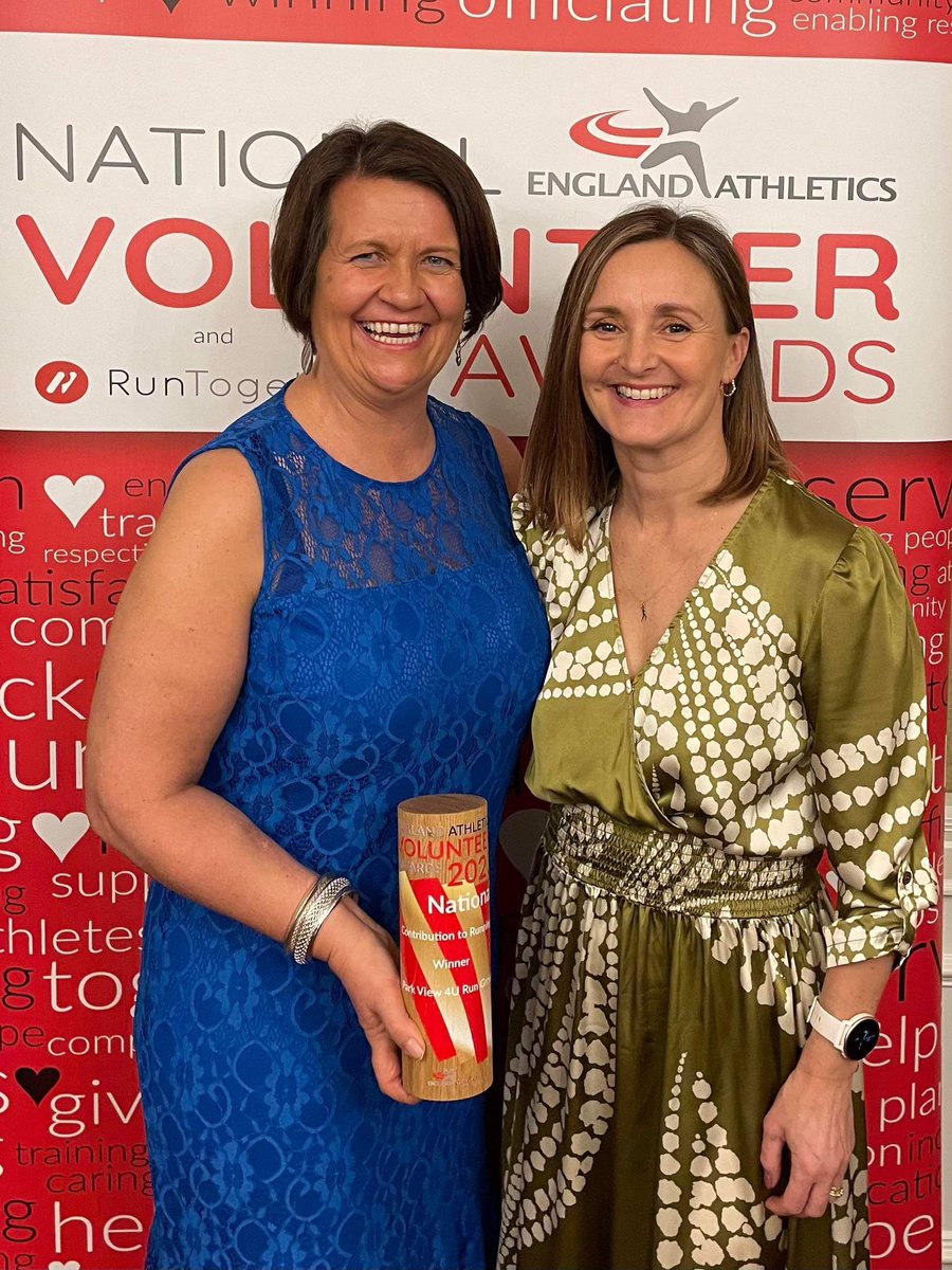 Huge CONGRATULATIONS to Nicola, Louise and everyone in the <a href="/parkviewruns/">ParkView4U Run Group</a> for winning the <a href="/EnglandAthletic/">England Athletics</a> NATIONAL Volunteer Award for “Contribution to Running” We are delighted they are part of our amazing set up <a href="/LythamHall/">Lytham Hall</a> every week! 👏🏻🏆#running 💙