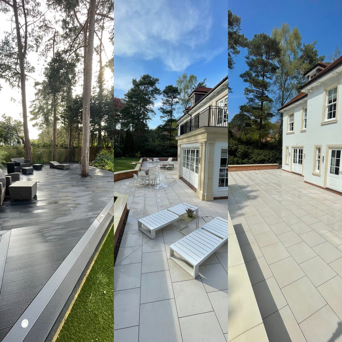bluecloverclean's tweet photo. A Brilliant Clean up by the Team for Harry and Sandra Redknapp . 

#exteriorcleaning #pressurewashing #windowcleaning #sandbanks #bournemouth #poole #southampton #portsmouth https://t.co/EgwCdNN2XT