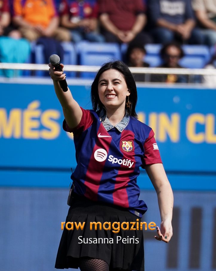 rawmgzn's tweet photo. Hoy #OT2023 y el #futfem se han vuelto a unir con la actuación de Chiara Oliver (@chiaraoliver) en el Estadio Johan Cruyff cantando el himno del Barça. 💙❤️
#LigaF #KiVi17M #OTDirecto17M
📸 @SPeiris95
Se ruega que se respeten las marcas de agua. ⛔️ https://t.co/fCfTzMxZvh