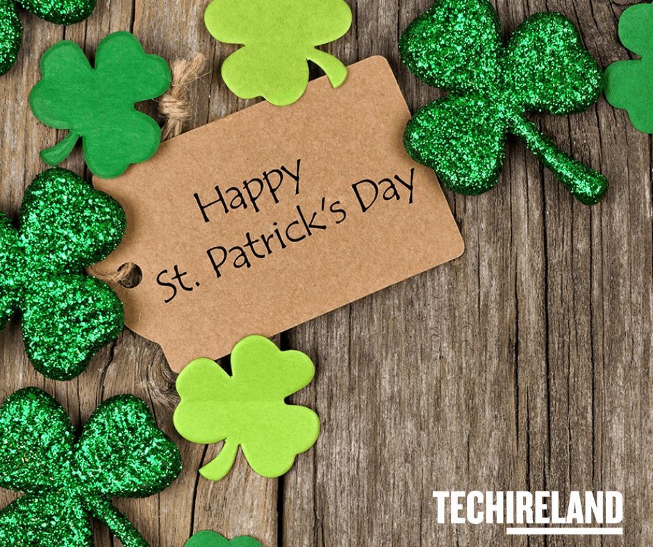 ☘️☘️ Lá Fhéile Phádraig sona duit! ☘️☘️ Wishing our community a very Happy Saint Patrick's Day, from all at @techireland! #saintpatricksday