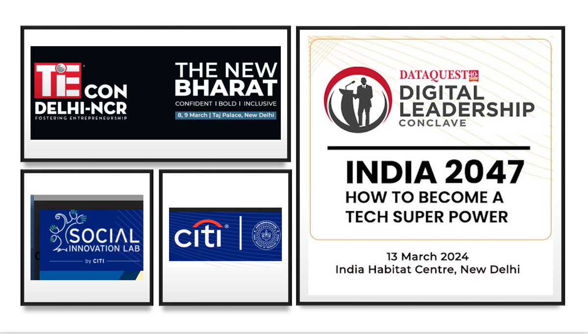 Event by event, audience by audience. Past 10 days, had 3 opportunities to explain benefits of #NationalGeospatialPolicy to startup founders&large company CIOs. Grateful since this is a relatively unknown sector! @IITKanpur @Citi @TiEDelhi @dataquestindia @IndiaDST @hksmak