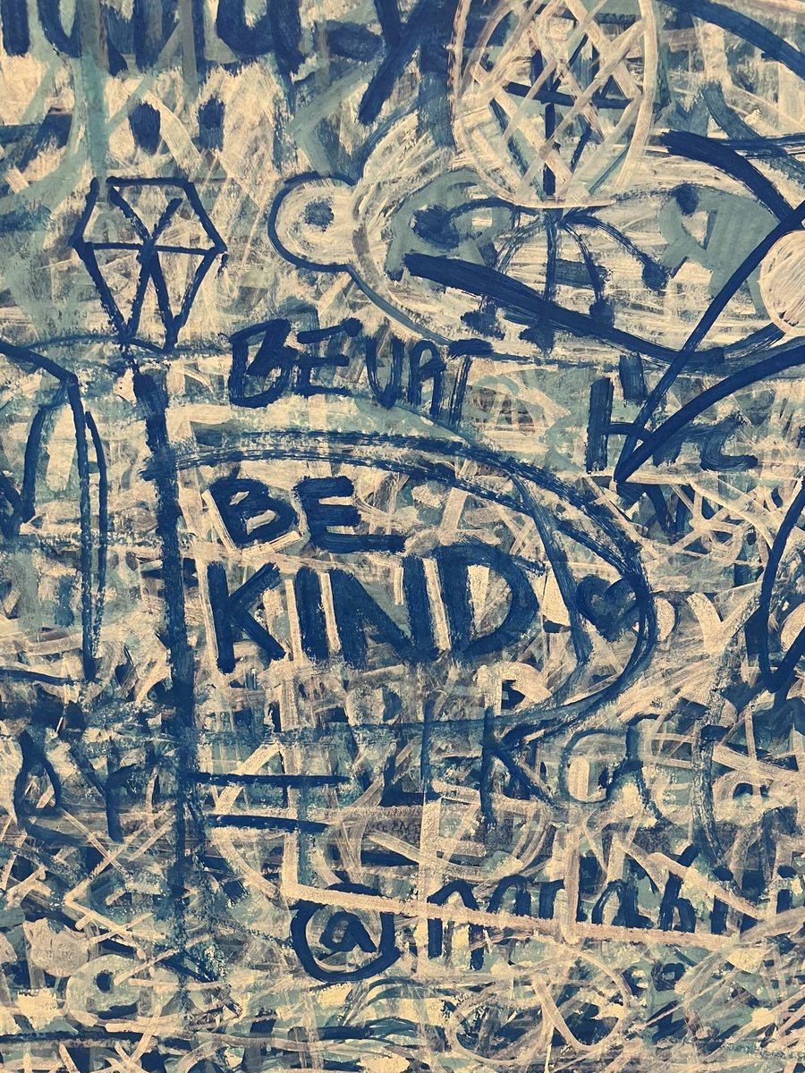 adrianpgibson's tweet image. Lee leaving his mark at Yoko Ono’s Add Colour Room yesterday. My favourite part of the exhibition 💙🩵🤍

#yokoono #addcolor #refrugeeboat #blue #bekind #art #tatemodern #interactive #whostheartist