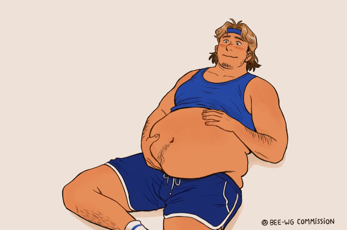 beewg2's tweet photo. Commission for @tummiesandsuch 
I finally got to draw Ted!! One of my favorite ex-jock ever https://t.co/0ED93Yhglb