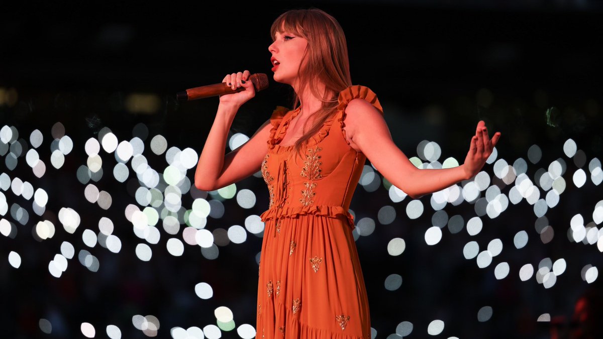 TheSwiftSociety's tweet photo. 🚨| 1 year ago today, Taylor Swift started The Eras Tour in Glendale, Arizona. https://t.co/vOQ6fjIVOo