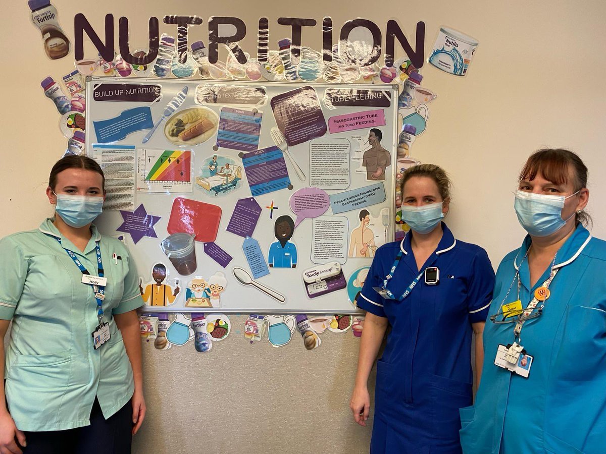 Been a great week full of events #NutritionAndHydrationWeek Huge thanks to our link team @HollyC009er our apprentice, full of enthusiasm @CarcassHelen experienced leadership and Sharon our housekeeper for whom all is possible @TraceyS84158159 @NUHMedicine @NUHNursing @DejongeSi