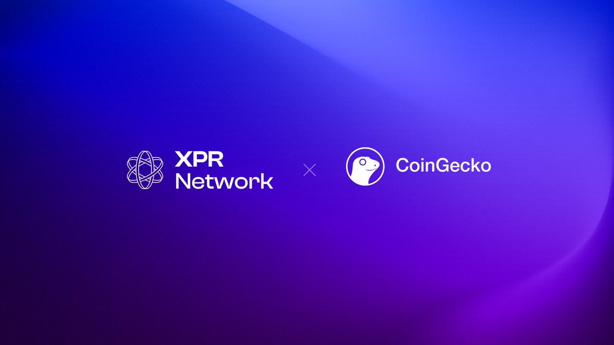 A marketing proposal has been submitted by the <a href="/coingecko/">CoinGecko</a> team on the #XPRNetwork Governance Dashboard.

Vote Now 🗳️

gov.xprnetwork.org/communities/6/…