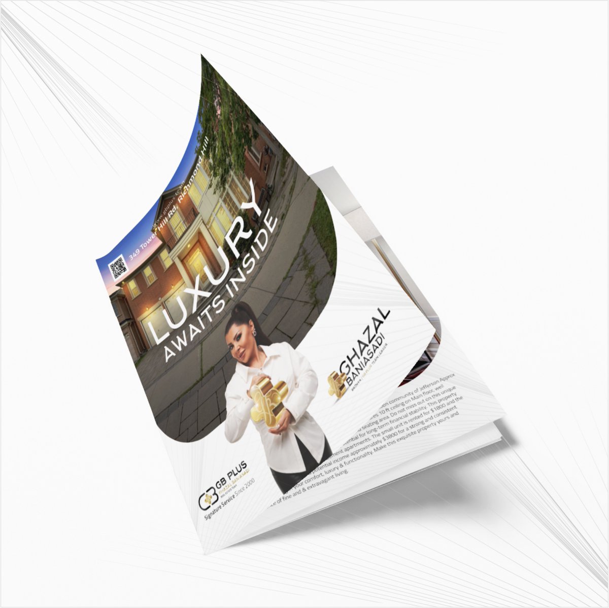 GhazalBaniasadi's tweet photo. Customized Feature #Booklet by #GBPlus Team.Special #Marketing Material for Our #Listing Presentencing. We’ve customized every detail to showcase the unique aspects of properties.From stunning visuals to insightful property data, our booklet highlights what makes listing standout https://t.co/e6ZxybycMx