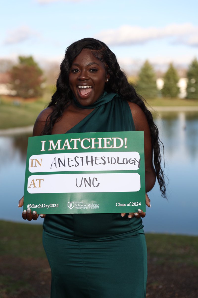 Excited to share that I matched at the University of North Carolina in Anesthesiology! Thank you to all my friends, family and mentors who have supported me and helped me to get to this point.

To all my peeps in NC make some room for me 😉🥳

#Match2024 #Anesthesiology #GasGang