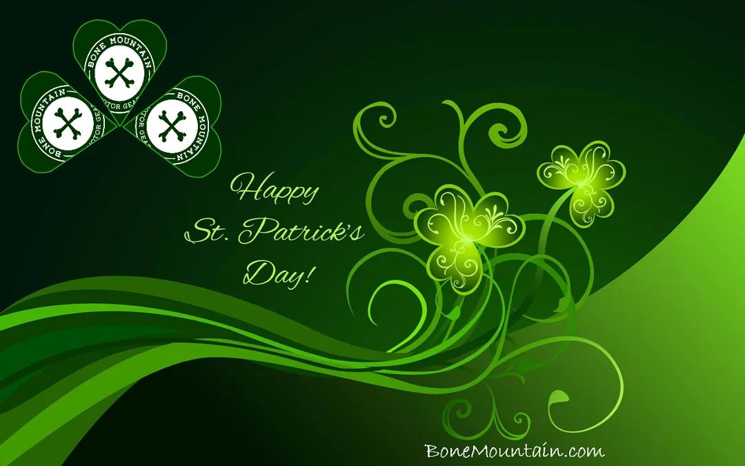 Happy St. PatricksDay! #Shamrocks #Cheers #Sláinte #Leprechauns #LuckOfTheIrish #KissMeImIrish  #RideSafe #BonemountainMotorGear #BackrestPockets #BackrestOrganizers