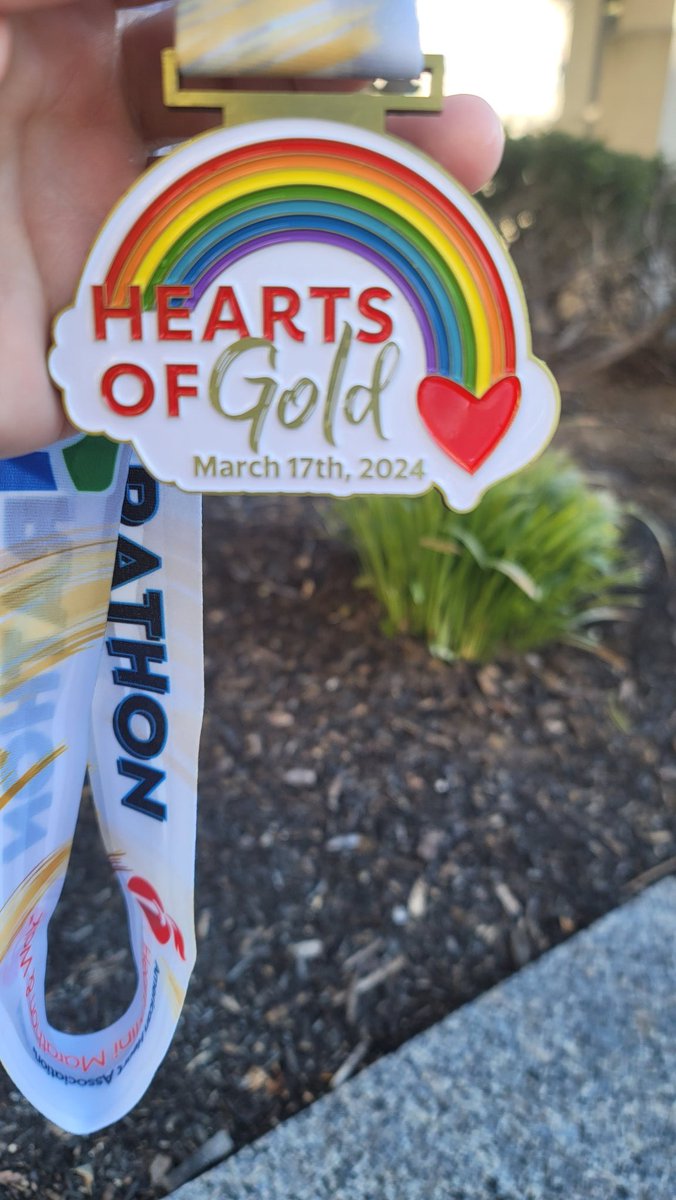 GregJPete's tweet photo. 13.1 miles later. https://t.co/IWS7NvodHB