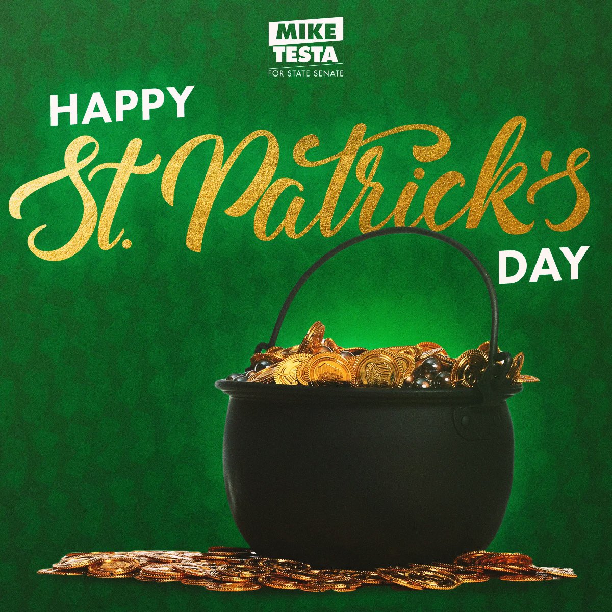 TestaForNJ's tweet image. Happy St. Paddy’s Day, #TeamTesta! ☘️

Wishing you a day filled with lots o’luck and good times with friends and family.