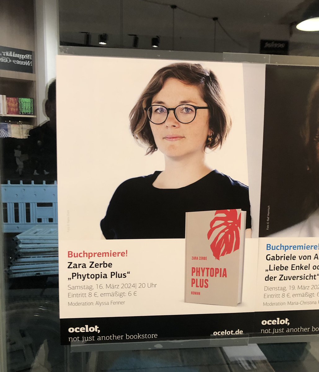 verbrecherei's tweet photo. So war es gestern bei Buchpremiere des Romans„Phytopia Plus“ mit Zara Zerbe / @Ms_Winterbottom im „ocelot, not just another bookstore“, Alyssa Fenner moderierte.
Morgen liest Zerbe in Flensburg: https://t.co/sEhnjFYFCh
Zum Roman: https://t.co/hGIY6Tv4aD
#verbrecherei #zarazerbe https://t.co/xOxgKVbmce