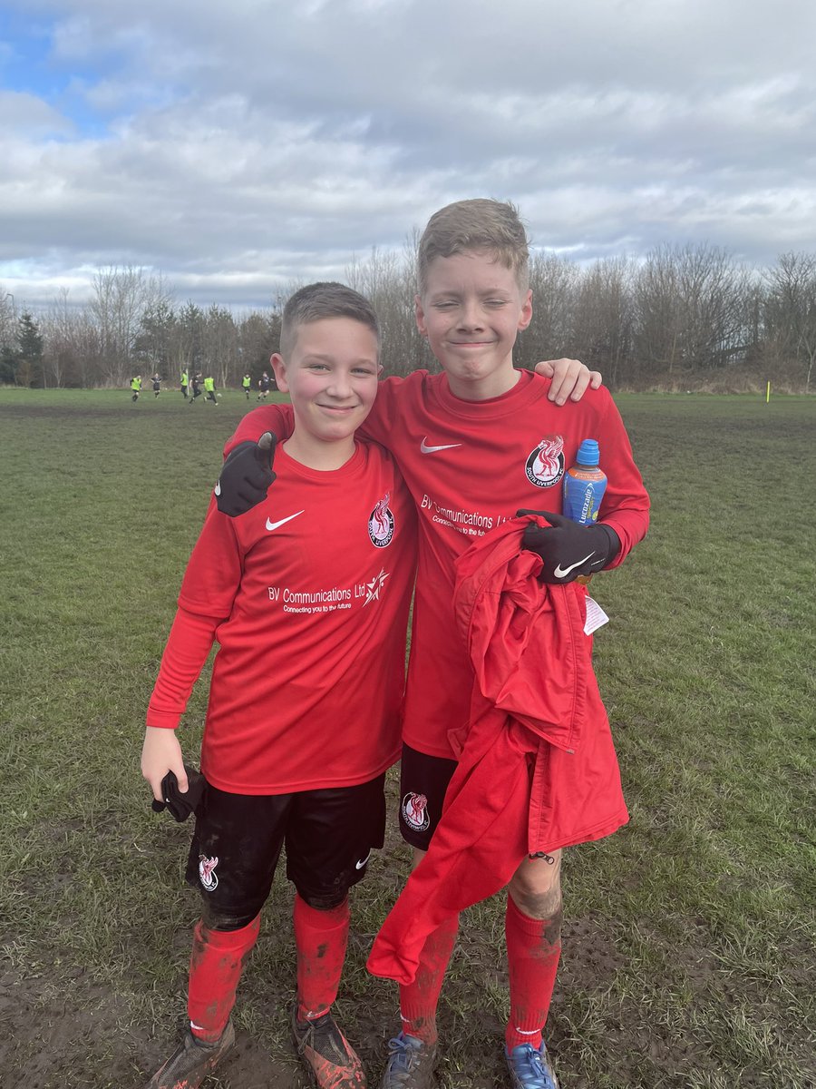 Bvcomms.com MOTM’s to Harry and Jacob today, brilliant the pair of them 👏🏼. He didn’t have them eyes shut when he was scoring and assisting goals today let me tell you! Ha <a href="/BootleJFL/">Bootle JFL</a>