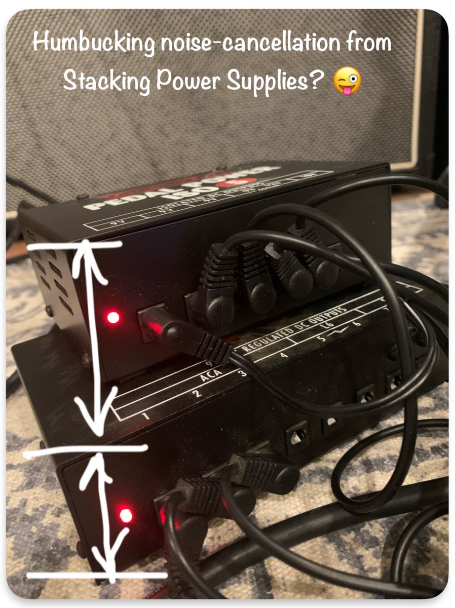 Just thinking outside the box a bit here. If stackin’ don’t cure the noise, maybe I’ll get more sustain 🧐