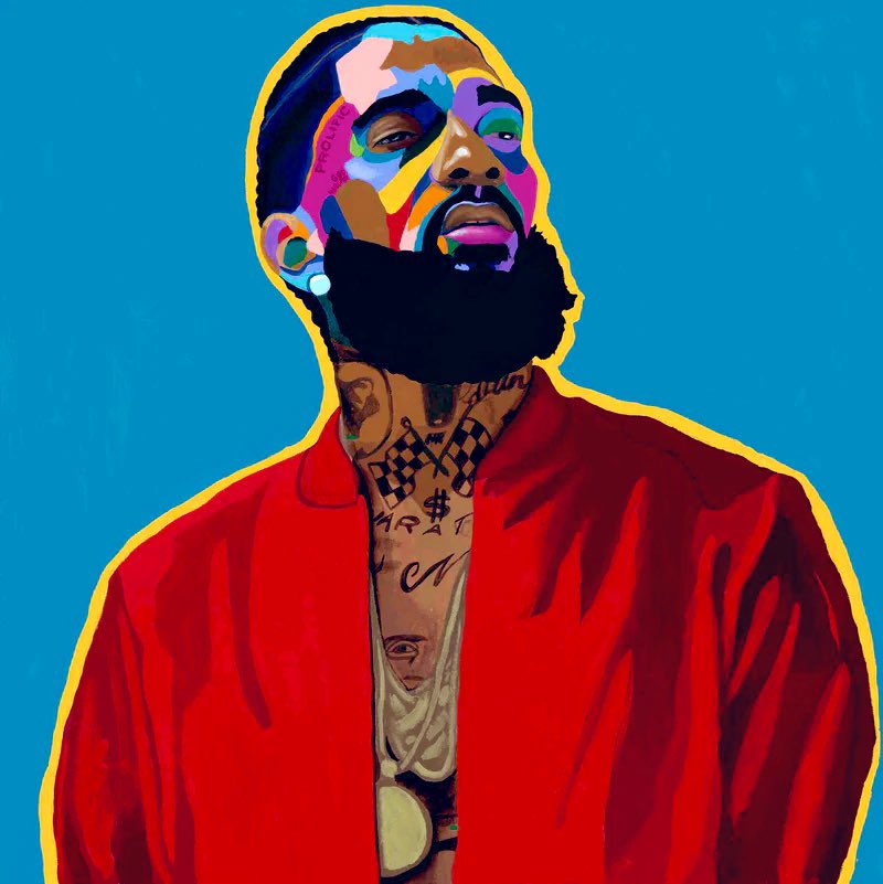ib2_real's tweet photo. Today the LA Marathon is being run in collaboration with the late Nipsey Hussel’s - Neighborhood Nip Foundation. 

#TheMarathonContinues https://t.co/OXs7eU6Giy