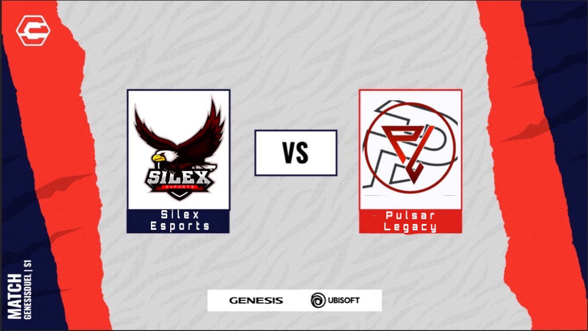 GenesisEspxrts's tweet image. ➡️Two games of qualifiers for genesis duel 

Bracket A

@Silex_eSports 🆚 @PulsarVirifly 

Time: 15:00CET 

Bracket B

#ZGUK 🆚 @EsportsWPlay 

Time: 19:30CET

🎙️Casters: @NXaay &amp;amp; @Jyincks 
🎮Observer: @MIRVGEwav 
🖥️Producer: @R4ngeRuk 

Link: twitch.tv/genesisduel