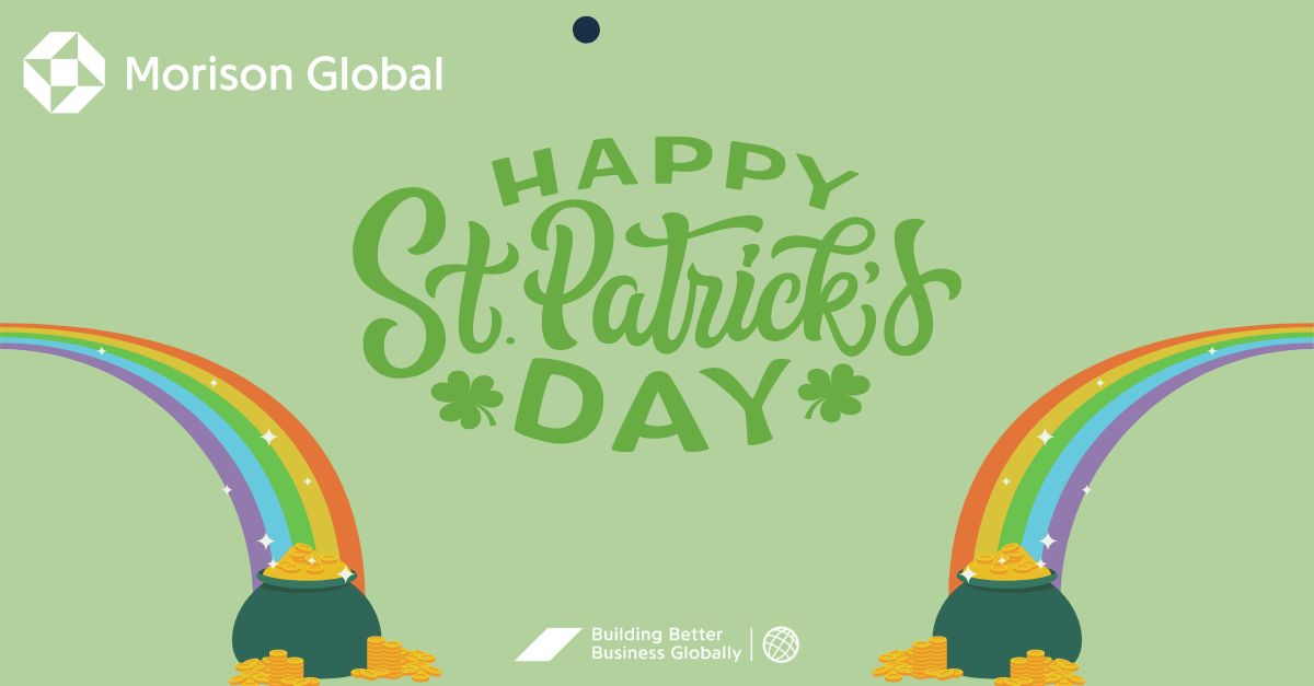 Morison_Global's tweet photo. ☘️ Happy St. Patrick's Day! ☘️

To all our members in Ireland and around the world, wishing you a fantastic day filled with fun, festivities, and a touch of Irish luck!

Sláinte! 🍻

#MorisonGlobal #StPatricksDay #BuildingBetterBusinessGlobally https://t.co/tdv9MHZQ84