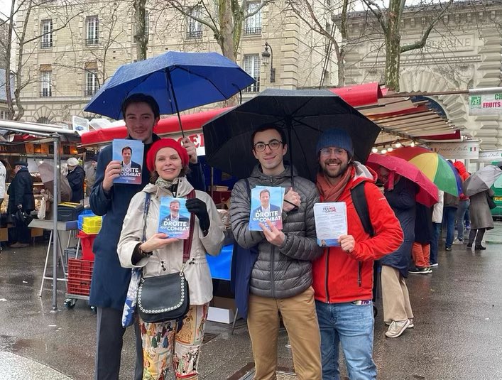 Les militants parisiens mobilisés ce week-end pour la droite qui combat avec <a href="/fxbellamy/">Fx Bellamy</a> 💪🏻

Rendez-vous samedi prochain aux Docks pour le premier meeting des #Europeennes2024 🔥

<a href="/BirabenAnne/">Anne Biraben</a> <a href="/aurelien_veron/">Aurélien Véron</a> <a href="/jeanchristianv6/">J.C.VALENTIN PARIS 20 🇨🇵</a> <a href="/lesRepublicains/">les Républicains</a>