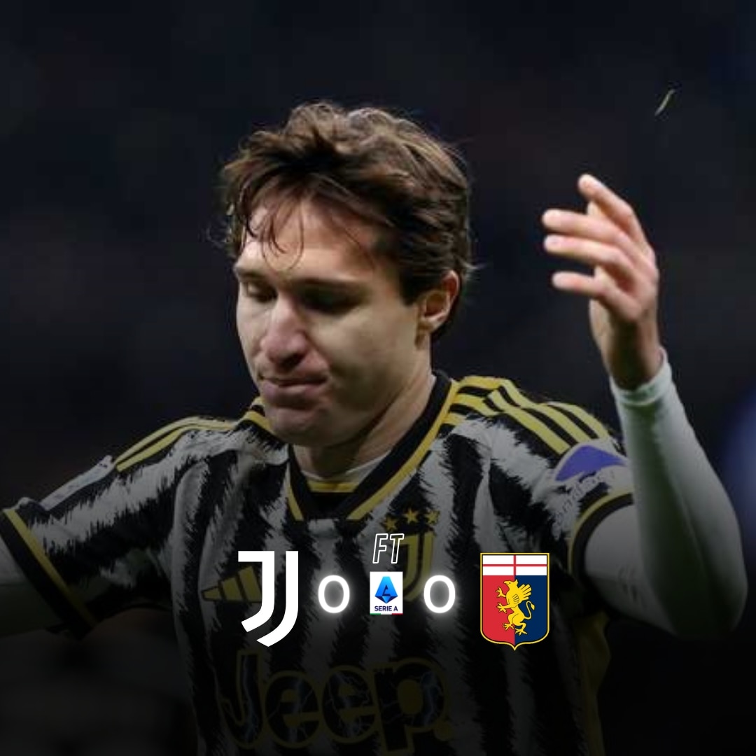 FJI2710's tweet photo. FT : Juventus 0-0 Genoa

#SerieA #JuveGenoa #FinoAllaFine #ForzaJuve https://t.co/8U5fUwIIvo