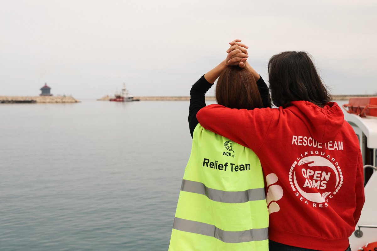 WCK’s aid boat returned to Cyprus after delivering our first maritime humanitarian shipment to Gaza. The @openarms_fund crew rejoins our team as we prepare to dispatch our next vessel with more food. This was the first boat to reach Gaza in almost two decades. #ChefsForThePeople